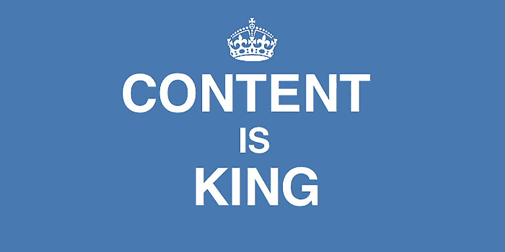 Content is King - SEO - WebWize web design