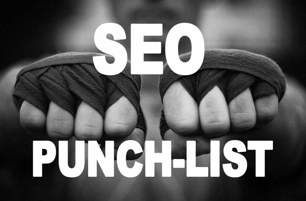 SEO Punch-list for 2019 by WebWize